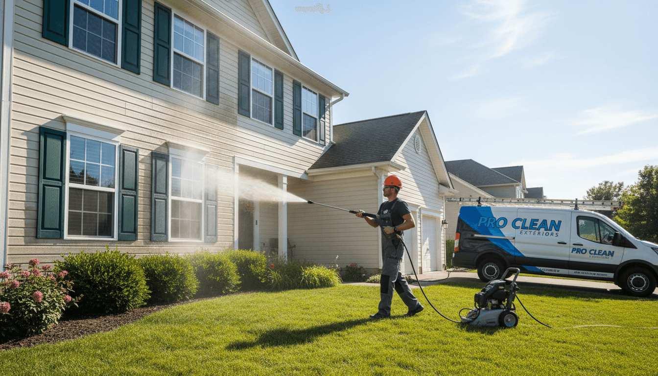 PHENG PROPERTY MAINTENANCE professional maintaining a clean, well-kept property exterior