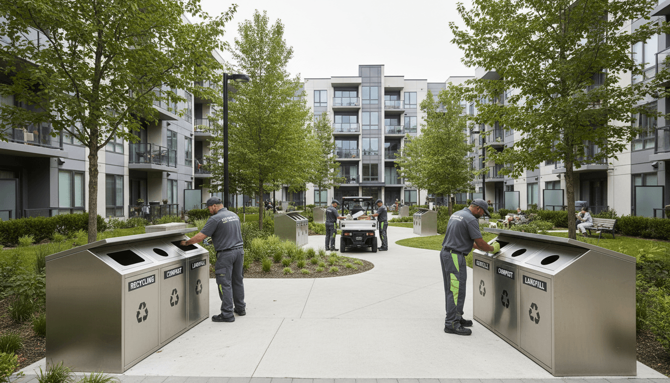 Multi-unit residential property grounds maintenance